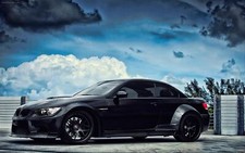 Cars bmw m3 vorsteiner e93 gtrs3 Desk Mat Stitched picture