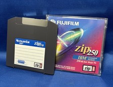 Fujifilm Zip250 250mb/100mb Disk IBM Formatted Retro PC Windows 98 SE USB picture