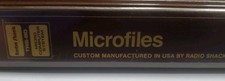 TRS-80 Model 1 Microfiles  Software & Manual CAT# 26-1565 picture
