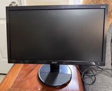 Acer K202HQL Abd 20 Inch Monitor - Pre-Owned Tested with Stand - no power cord picture