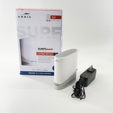 Arris Surfboard S33 V2 Docsis 3.1 Cable Modem w/2.5 Gbps Ethernet - OPEN BOX NEW picture