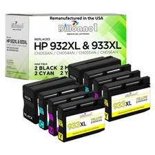8PK Compatible With HP 932XL Black HP 933XL CMY Ink Cartridge Officejet 6100 picture