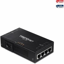 TRENDnet TPE-147GI 65W 4-Port Gigabit PoE+ Injector picture