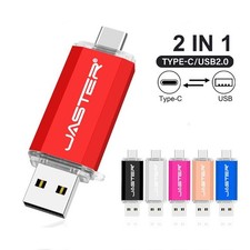 TYPE-C OTG 2 in 1 USB Memory Photo Stick Flash Pen Drive Android/Samsung/PC/Mac picture