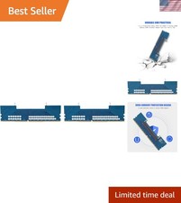2PCS Professional Laptop SODIMM to Desktop DIMM Memory RAM Connector Cards Co... picture