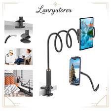 Adjustable Gooseneck Tablet Holder, 98cm Arm for Bed, Desk & Floor Use picture