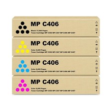 MPC406 MPC407 Toner High Yield Replacement for Ricoh MP C307 Toner Cartridges... picture