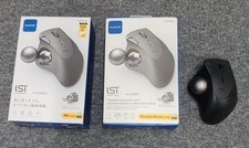 Elecom M-IT11DRBK Wireless Trackball Mouse Good Condition Used picture