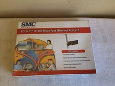 New Sealed SMC Networks EZ Card Fast Ethernet PCI Card 10/100 Mbps SMC1244TX picture