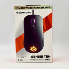 SteelSeries Sensei Ten Wired Gaming Mouse Ambidextrous 18000 CPI Black Japan picture