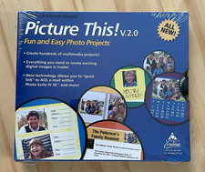 America Online Picture This v2.0 Photo/Image/Graphics Editing CD M801UM8 picture