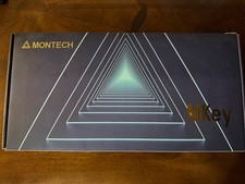 Montech MKey TKL Darkness Mechanical Keyboard Gateron G Pro 2.0 Yellow MK87DY picture
