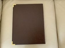 Vintage Wilson Jones The Corporate Collection Brown Business Tablet With Paper picture