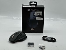 Keychron M6 Ultra Silent Wireless Gaming Mouse - Black picture