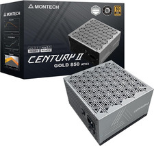 Century II - 850W High-End ATX Gaming Power Supply - 80 plus Gold & Cybenetics P picture