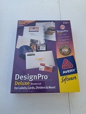 Avery 5121 DesignPro Deluxe 2000. CD ROM Labels,Cards,Dividers & More picture