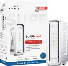 ARRIS SURFboard SB8200 v3 DOCSIS 3.1 Cable Modem 2x1Gbps for Xfinity Cox picture