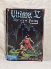 Ultima V Warriors Of Destiny - IBM PC Game - VINTAGE Box + Manuals picture