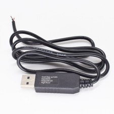 50pcs 3.3ft USB 2.0 A Male 5V To 12V Step-Up Module Converter DIY Pigtail Cable picture