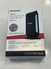 Netgear DOCSIS 3.1 CM1000 Ultra High Speed Cable Modem in original box picture