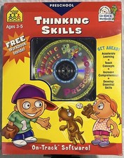 Thinking Skills Ages 3-5 (Mac & Win, CD-ROM, Work Book, 076645088079) Preschool picture