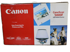 Canon Canoscan 5000F Desktop Flatbed Scan Copy File Email- New Open Box Item picture