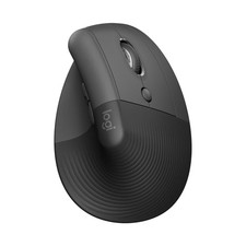 Logitech Lift Bluetooth Mouse - Black: Ergonomic Wireless Computer Accessory picture