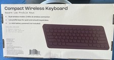 North - Compact Square Key - Wireless Keyboard - QWERTY - Slim - Brand New picture