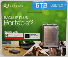 Seagate Backup Plus 5TB Portable External Hard Drive USB 3.0 NEW SEALED picture