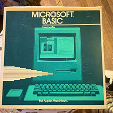Microsoft BASIC Interpreter Apple Macintosh 3.5