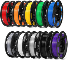 Dynta 10 Colors 250G PLA 3D Printer Filament for Beginners, 1.75Mm/±0.02Mm picture