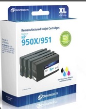 DataProducts Reman Inkjet Cartridges  HP 950XL/950 Black & Tri-color picture