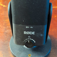 Rode NT-USB Mini Black Freestanding USB-C Mic w/ Headphone Jack, Stand picture