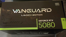 NVIDIA MSI RTX 5080 Vanguard Launch Edition GPU Collectors Limited Edition USA picture
