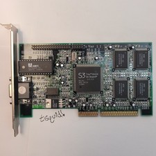 S3 Trio 3D/2X 4MB AGP Video Graphics Card 86C362 QCE2EB Vintage GPU picture