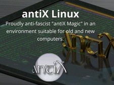 Linux antiX V23.2, 32-bit, Bootable Live and Install USB Flash Drive picture