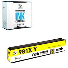 Compatible CMYi Black Color Ink Cartridges Lot fits HP 981X for PageWide picture