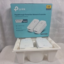 TP-Link TLPA9020P KIT AV2000 Powerline Starter Kit - 2000 Mbps Powerline Adapter picture