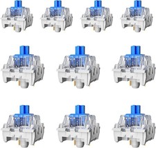 108PCS Clicky Blue Switches - Mechanical Keyboard Enhancer for Gamers & Creators picture