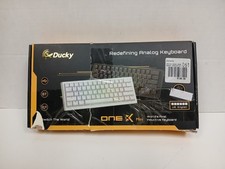 Ducky One X Mini Wireless Analog Keyboard, Black *NO DONGLE OR CORD* picture