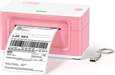 MUNBYN Thermal Label Printer, 4x6, USB, Monochrome With Label Holder & Stickers picture