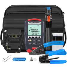 Fiber Optic Terminal kit 9-in-1 FTTH Tool kit Equipped with S-6C Optical Fiber picture