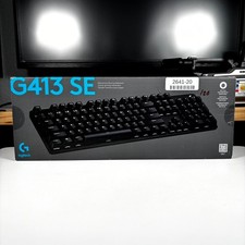 Logitech G413 SE Full Size Mechanical Gaming Black Keyboard Tactile USB Backlit  picture