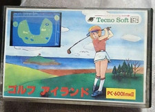 Junk Golf Island with Box Cassette Tape Video Game for NEC PC-6001mkII Japan picture