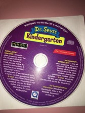 Dr. Seuss Kindergarten - Rare -The Learning Company Windows 95/98/Me/XP/Mac picture