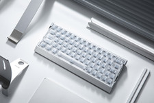 IQUNIX EV63 Silver Knight Frosted PC caps Magnetic X Ultra switches picture