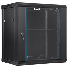 12U Wall Mount Network Server Rack Cabinet Enclosure 15.5'' Deep Door Lock picture