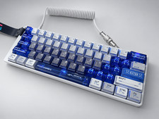 Custom Wooting 60HE V2 | Nuclear Power PBT/PC Keycaps | WS flux switch picture