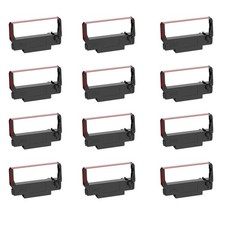 Bigger Replacement for ERC-30, ERC 30 34 38 B/R 12 Pack, Black and Red picture