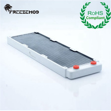 FreezeMod 120mm 240mm 360mm 480mm White Copper Radiator G1/4 PC Water Cooling ?? picture